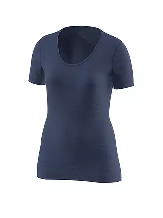 LÖFFLER | Maglietta intima da donna Merino Light | dunkelblau